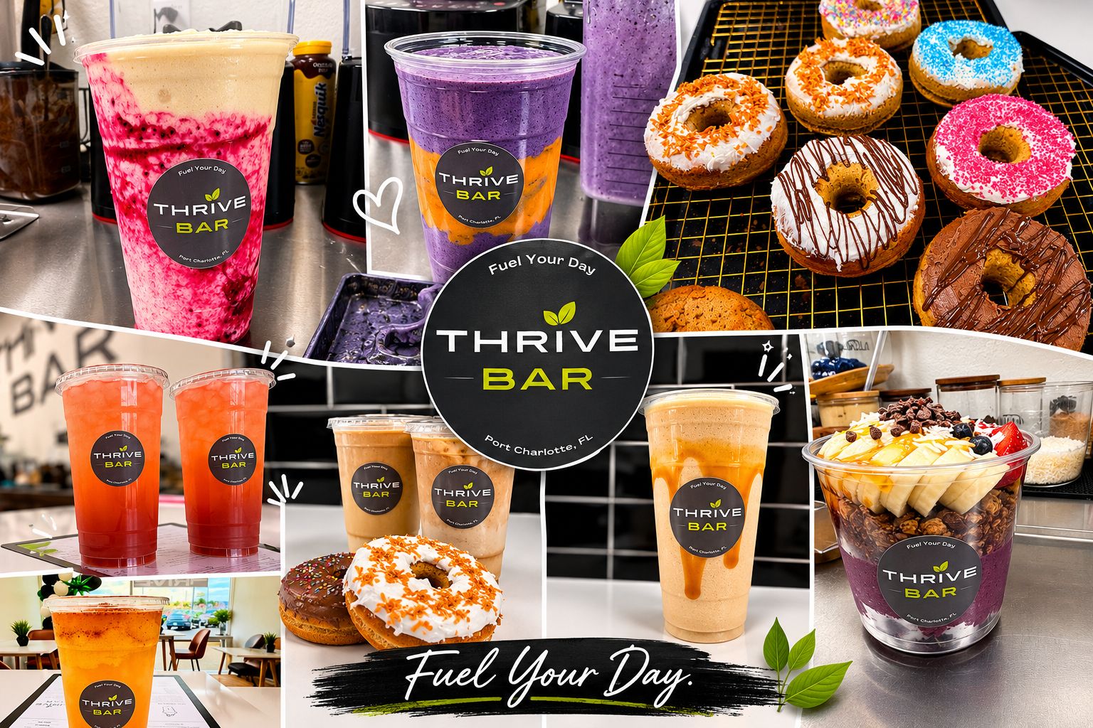 Thrive Bar protein shakes and drinks
